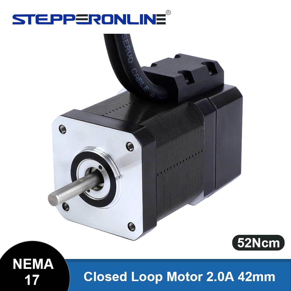 STEPPERONLINE Nema 17 Closed L - огляд і ціна Closed Loop Stepper Motor Nema 17