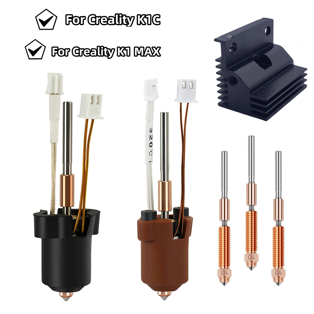 Hotend For Creality K1C K1 MAX - огляд і ціна High Flow Ceramic Hotend