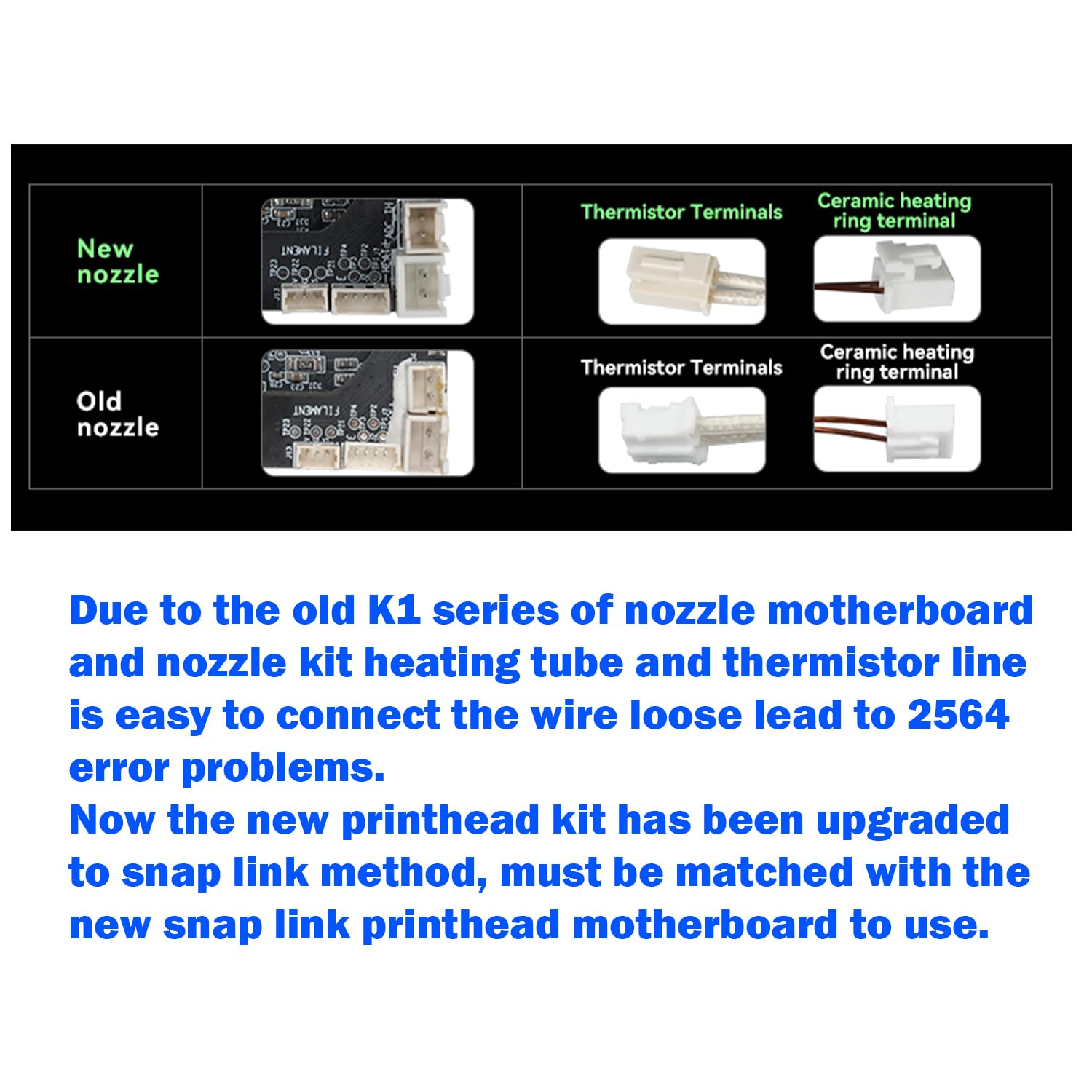 Creality Official K1C Ceramic  - огляд і ціна High Flow Ceramic Hotend